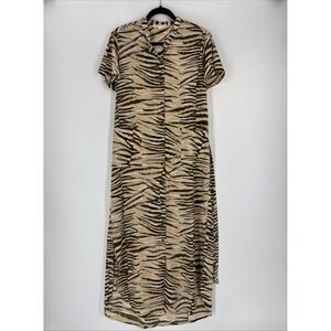 Lovestitch Animal Print Maxi Dress - Size Medium